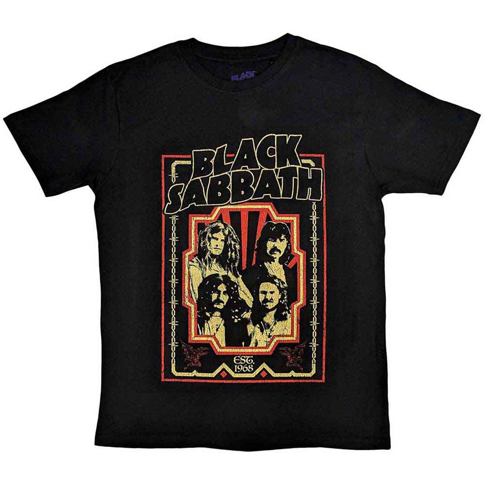 BLACK SABBATH - EST 1968 - T-Shirt Black