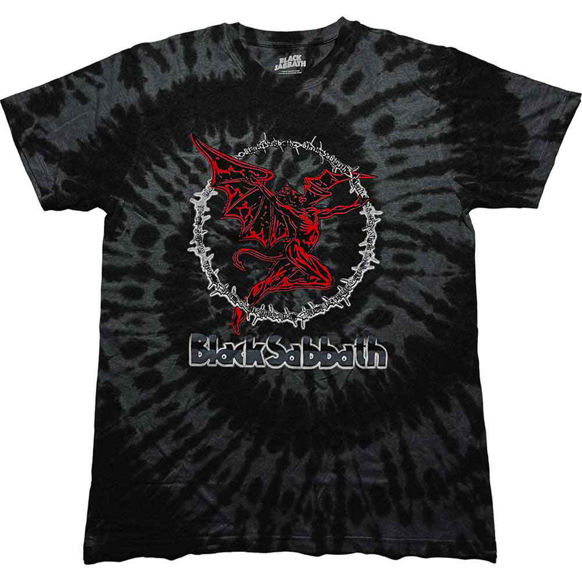 BLACK SABBATH - RED HENRY - T-Shirt Black (Wash Collection)