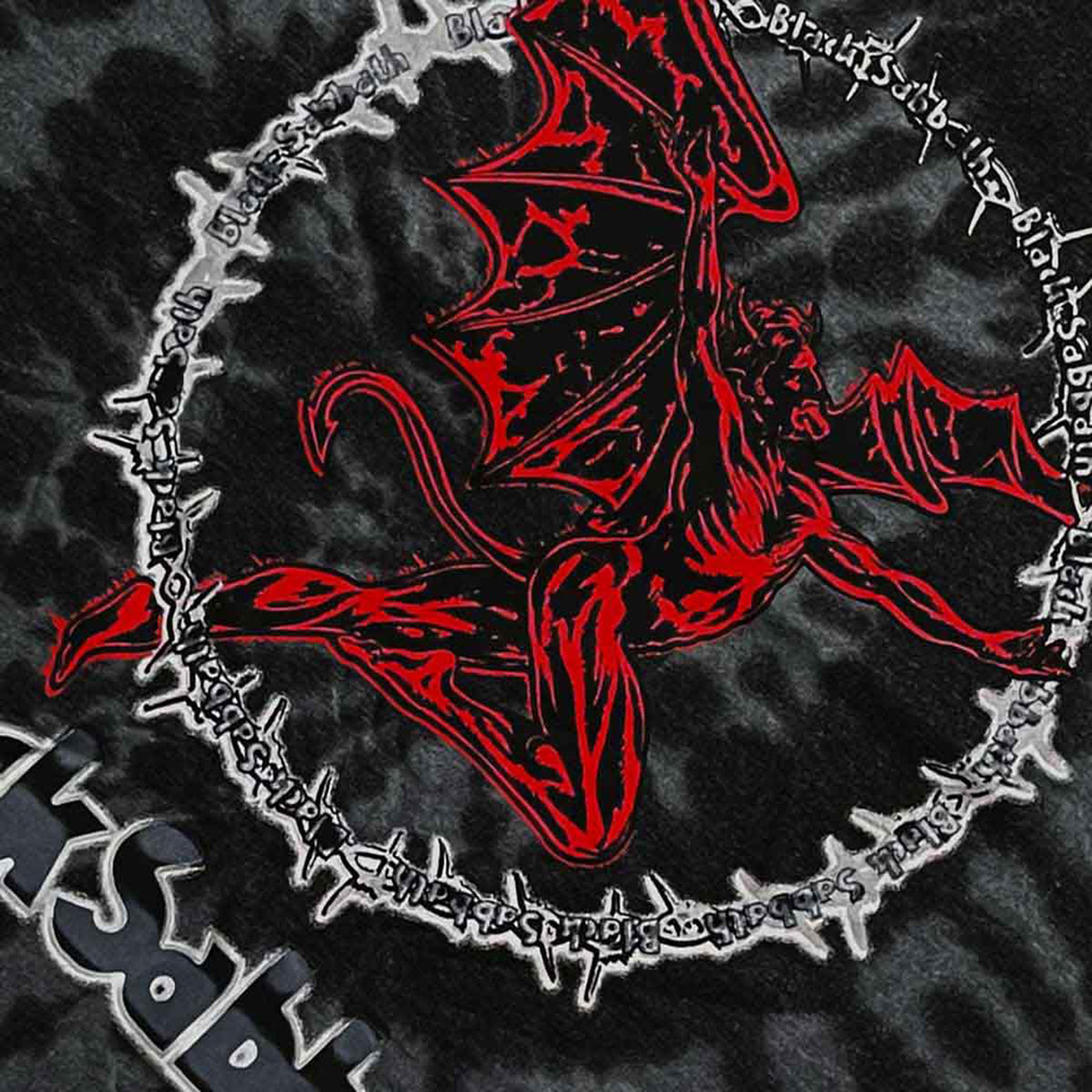 BLACK SABBATH - RED HENRY - T-Shirt Black (Wash Collection)