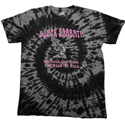 BLACK SABBATH - WE SOLD OUR SOUL FOR ROCK N' ROLL - T-Shirt Black (Wash Collection)
