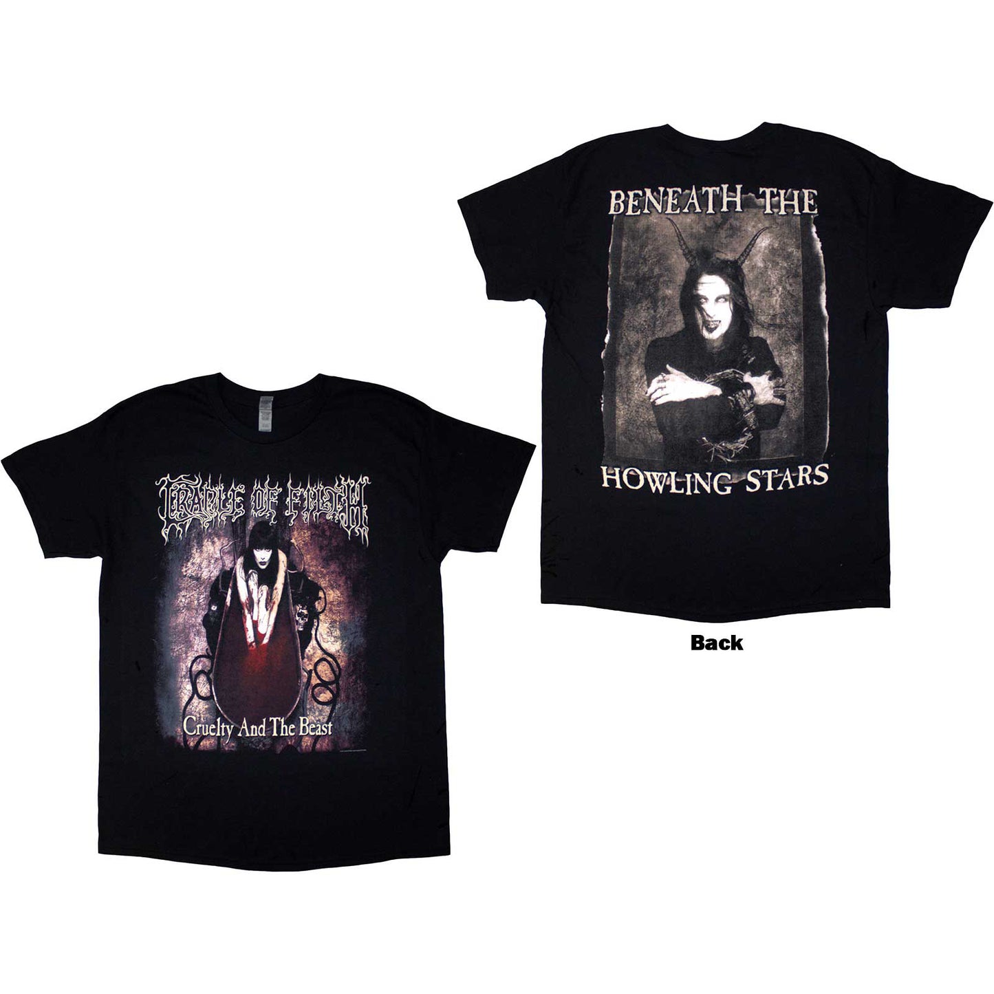 CRADLE OF FILTH - CRUELTY & THE BEAST - T-Shirt Black