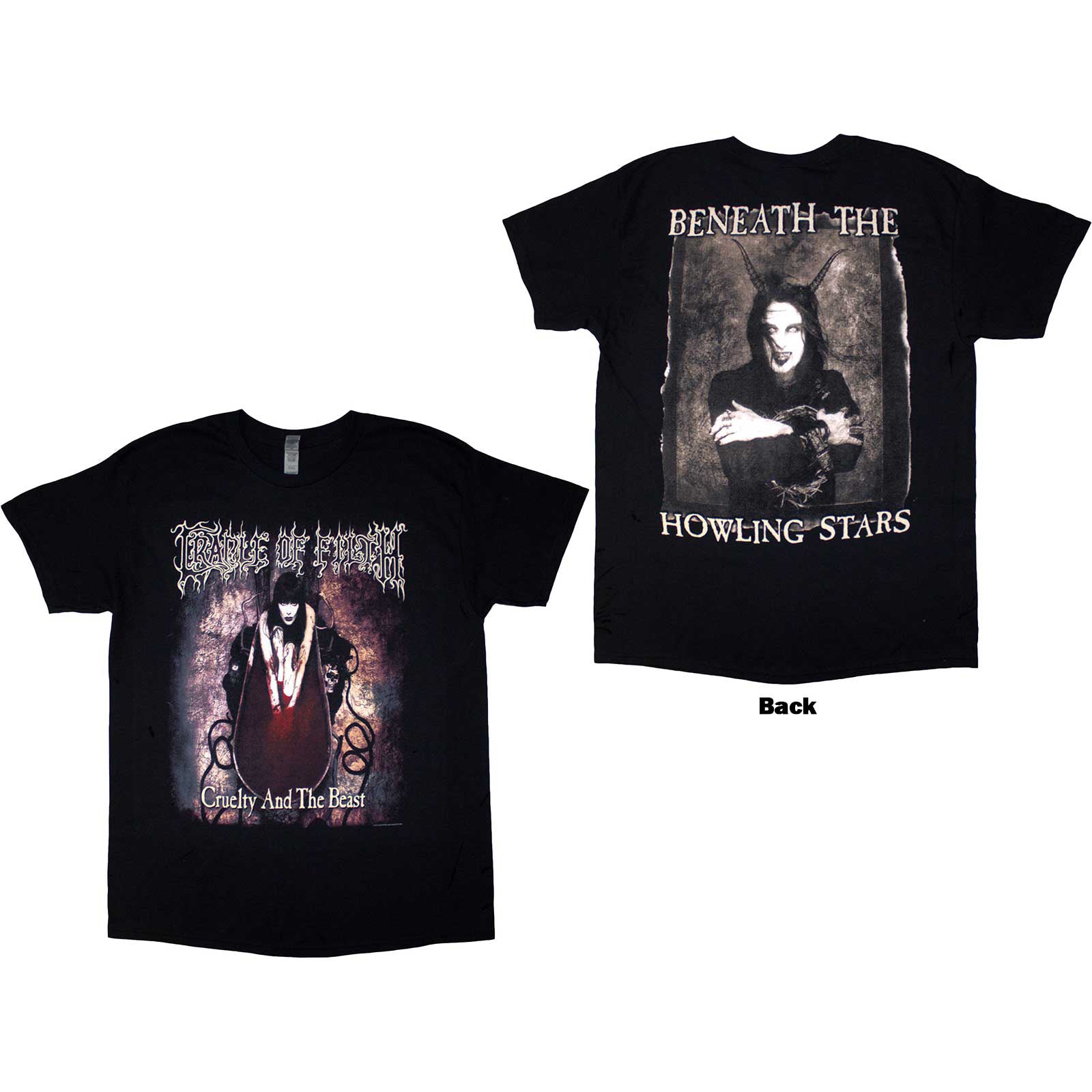 CRADLE OF FILTH - CRUELTY & THE BEAST - T-Shirt Black