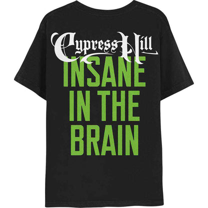 CYPRESS HILL - INSANE IN THE BRAIN - T-Shirt Black (Back Print)