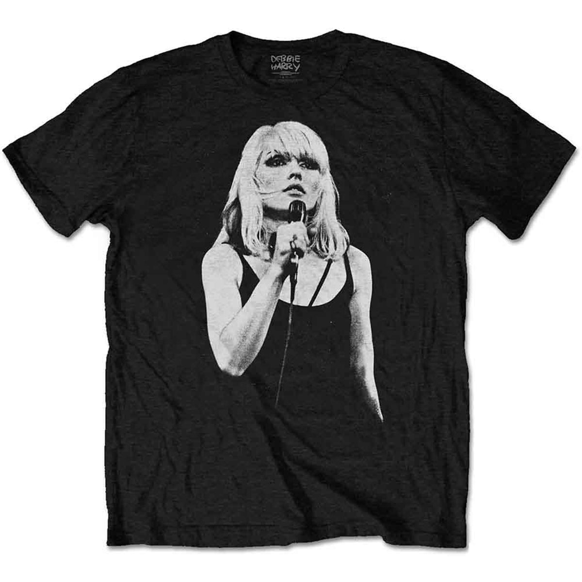 DEBBIE HARRY - OPEN MIC. - T-Shirt Black
