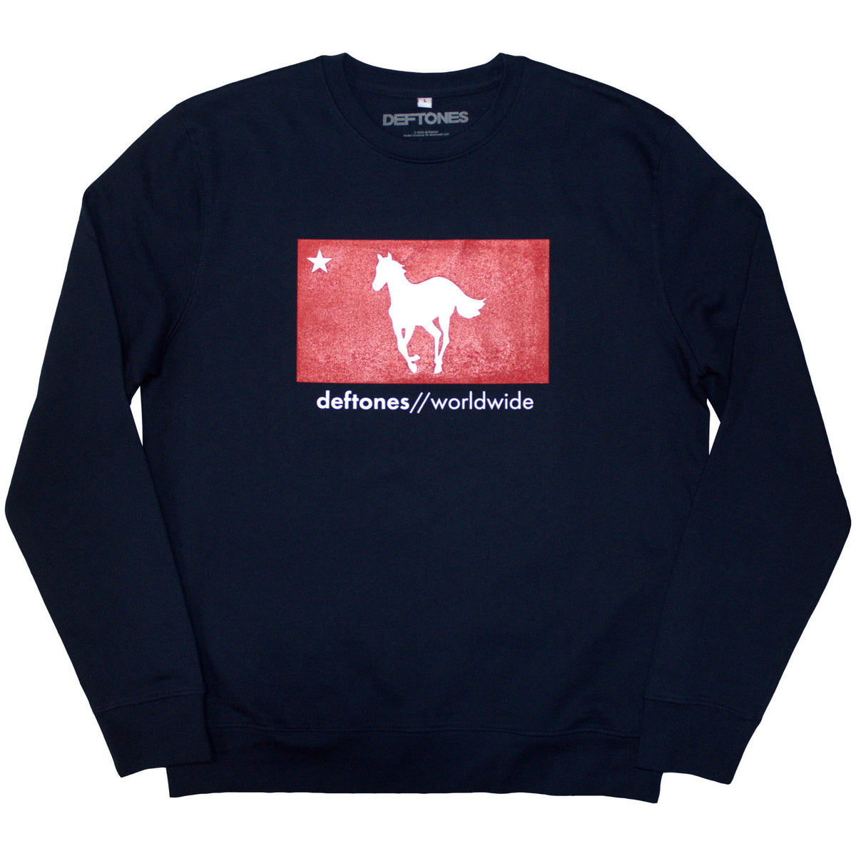 DEFTONES - STAR & PONY - Sweatshirt Blue