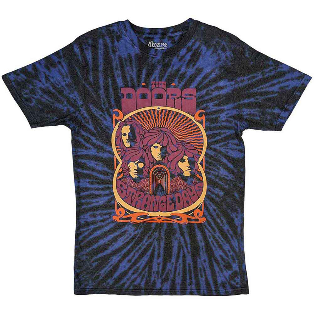 DOORS, THE - STRANGE DAYS - T-Shirt Blue (Wash Collection)