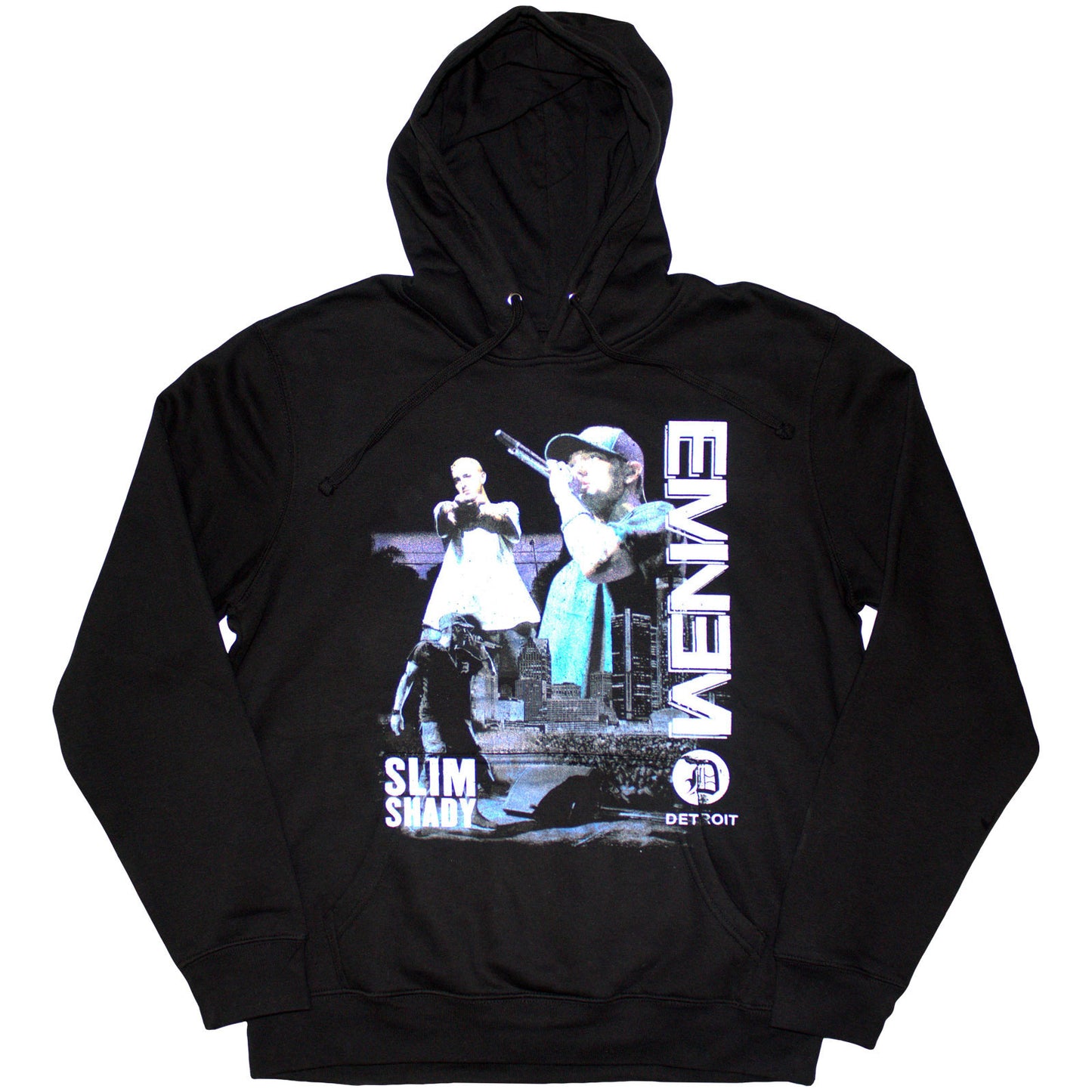 EMINEM - DETROIT - Pullover Hoodie Black