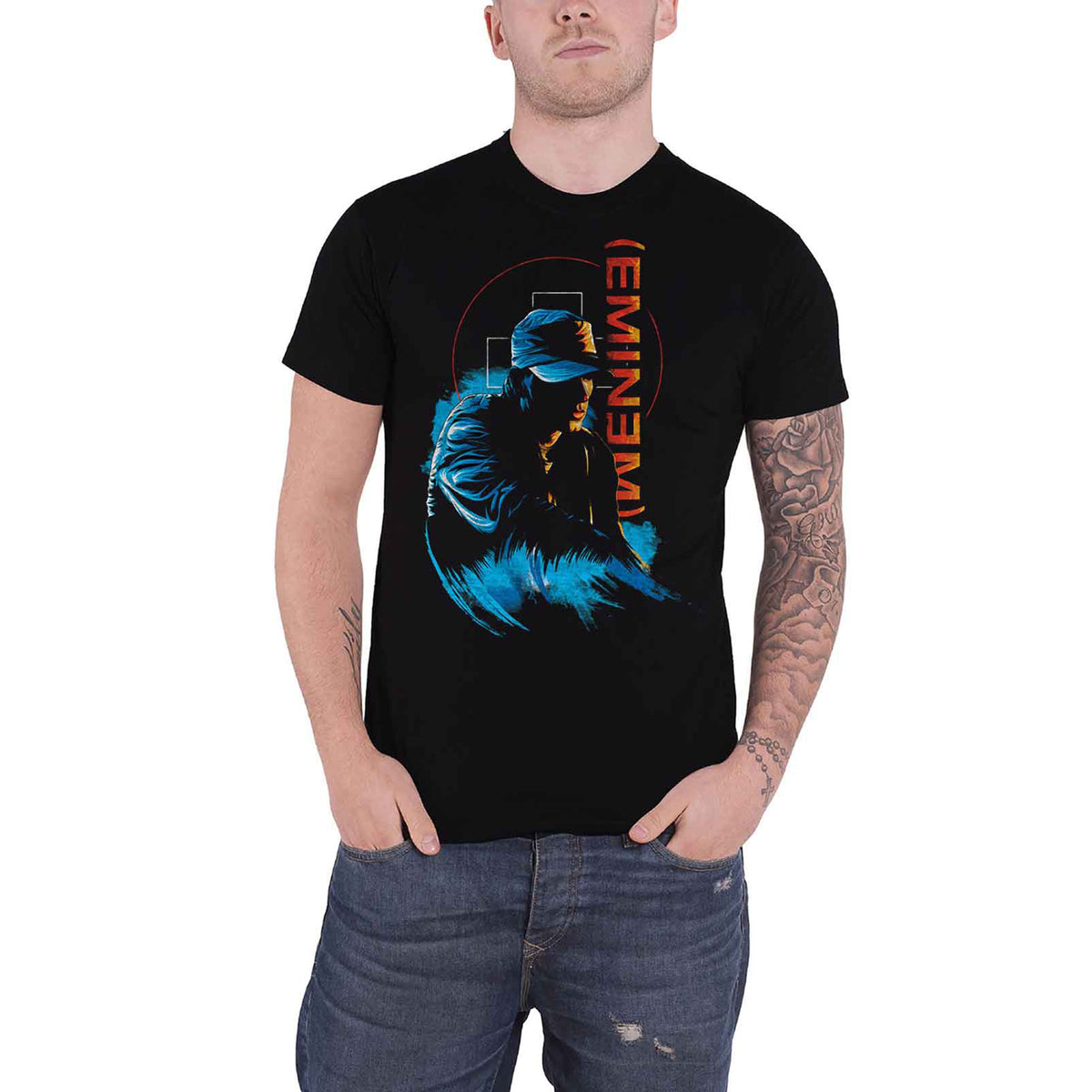 EMINEM - IN BRACKETS - T-Shirt Black