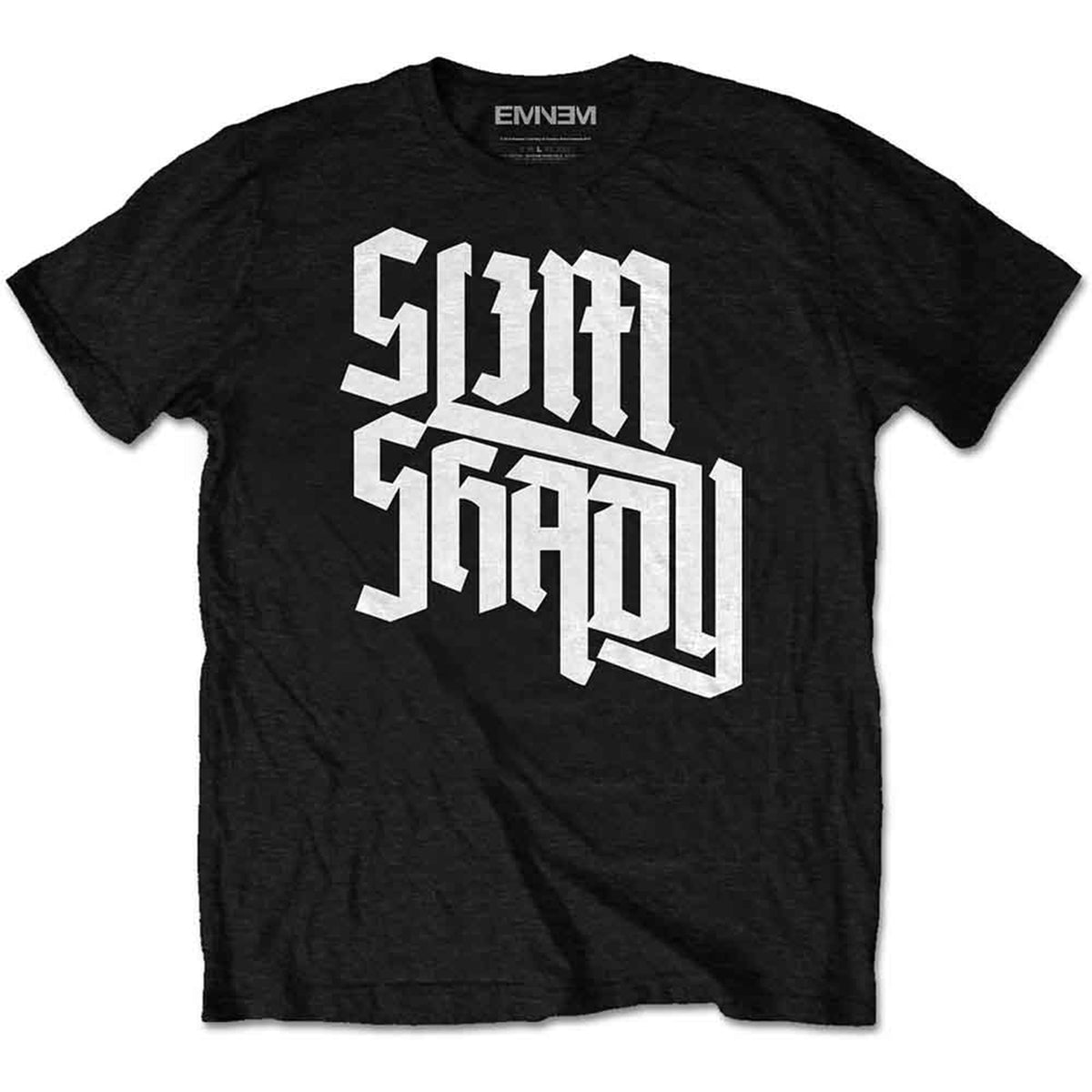EMINEM - SHADY SLANT - T-Shirt Black