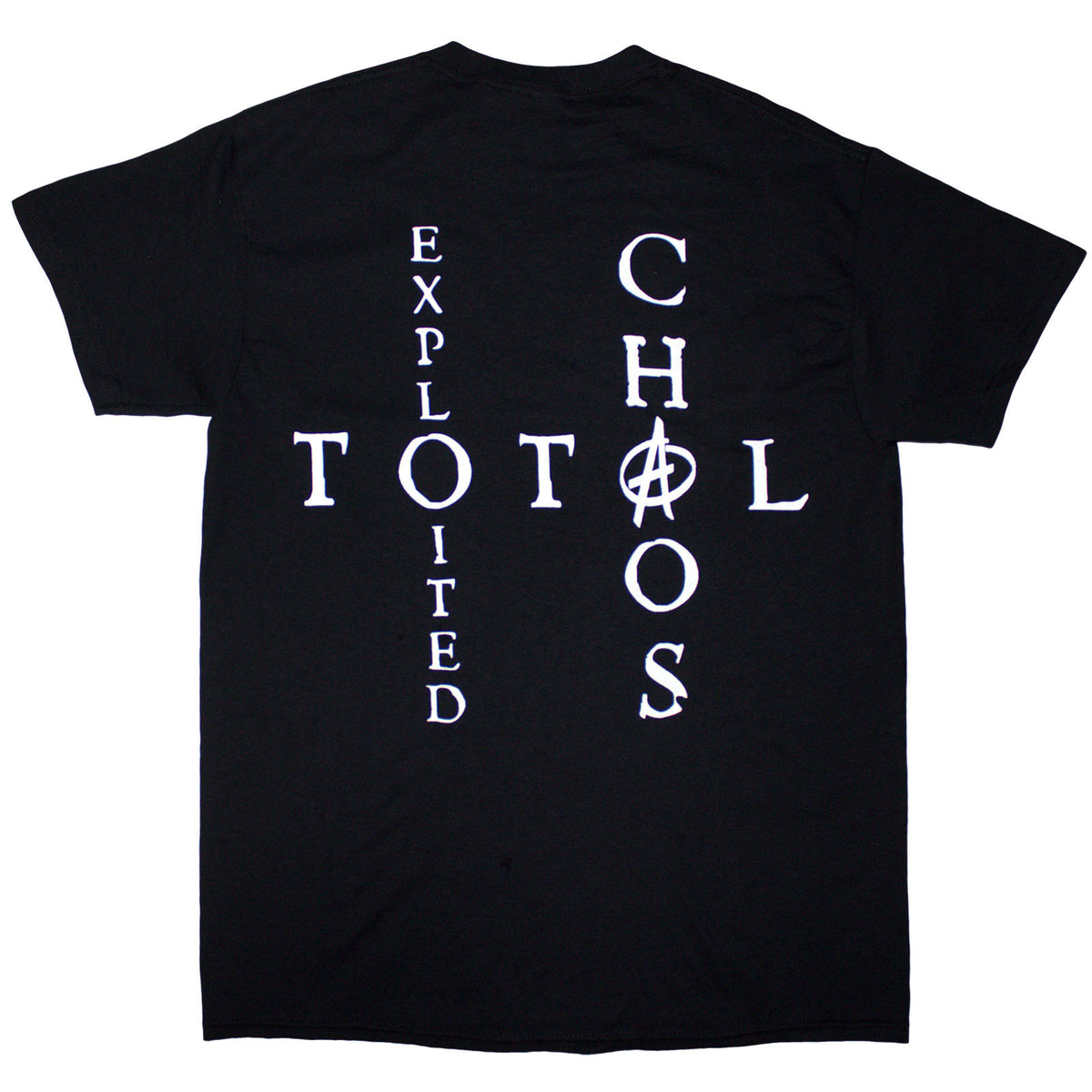 EXPLOITED, THE - MOHICAN SKULL - T-Shirt Black (Back Print)