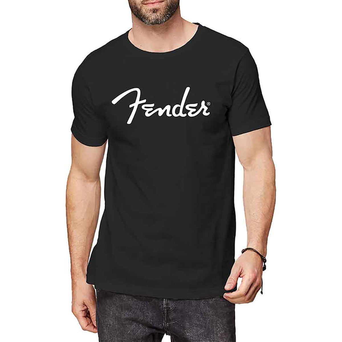 FENDER - CLASSIC LOGO - T-Shirt Black