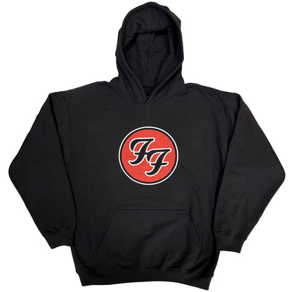 FOO FIGHTERS - FF LOGO - Pullover Hoodie Black