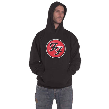 FOO FIGHTERS - FF LOGO - Pullover Hoodie Black