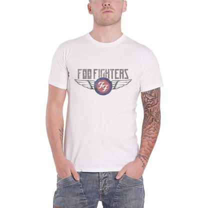 FOO FIGHTERS - FLASH WINGS - T-Shirt White