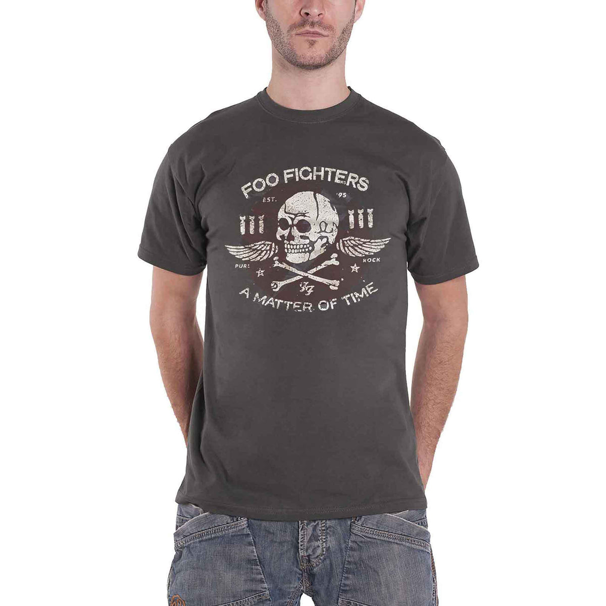 FOO FIGHTERS - MATTER OF TIME - T-Shirt Grey