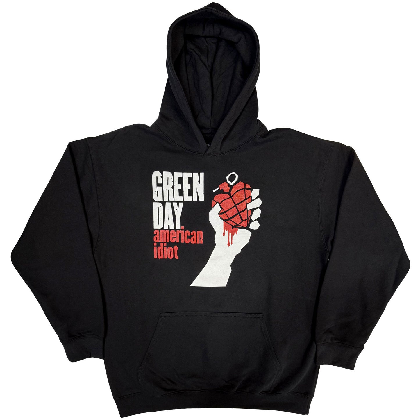 GREEN DAY - AMERICAN IDIOT - Pullover Hoodie Black