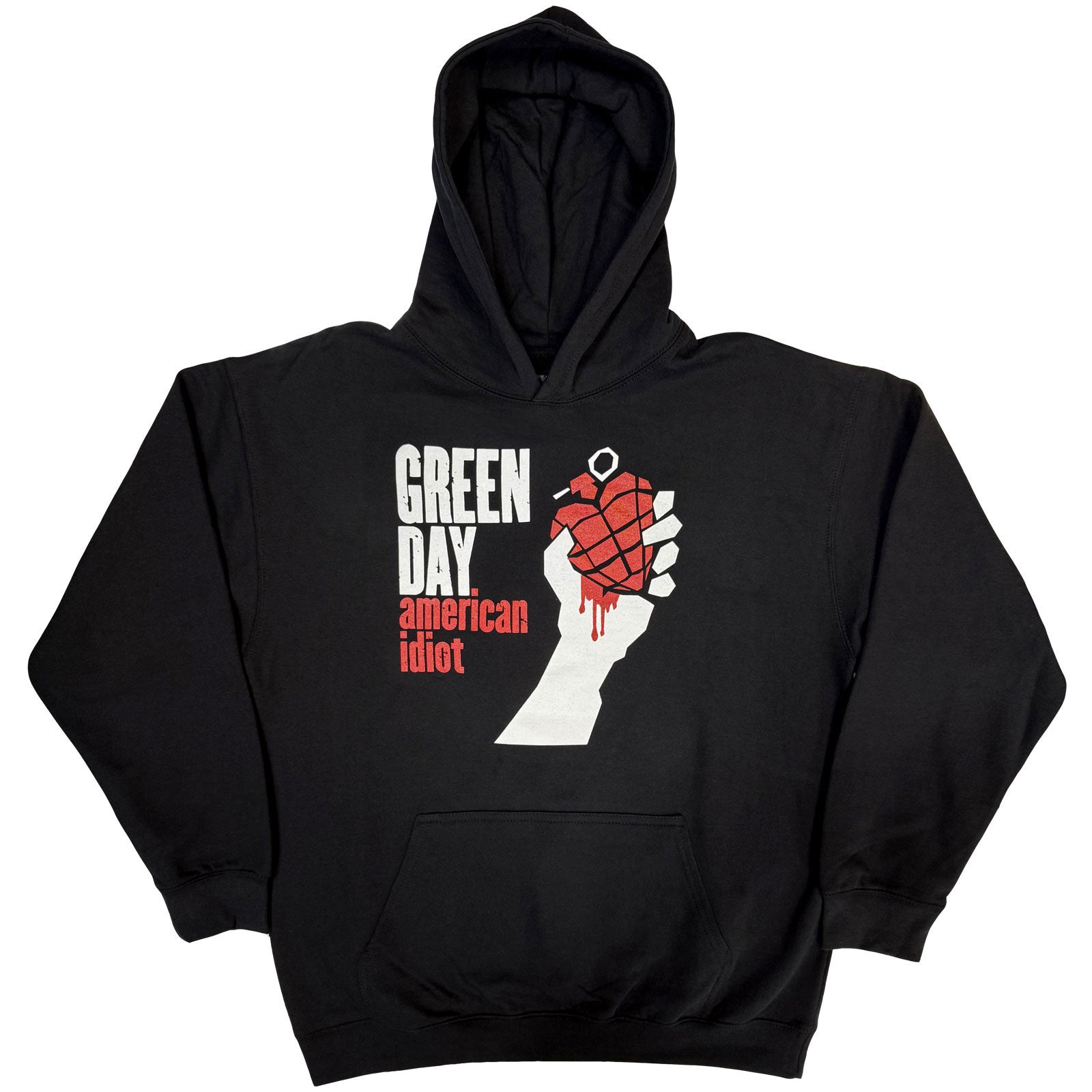 GREEN DAY - AMERICAN IDIOT - Pullover Hoodie Black