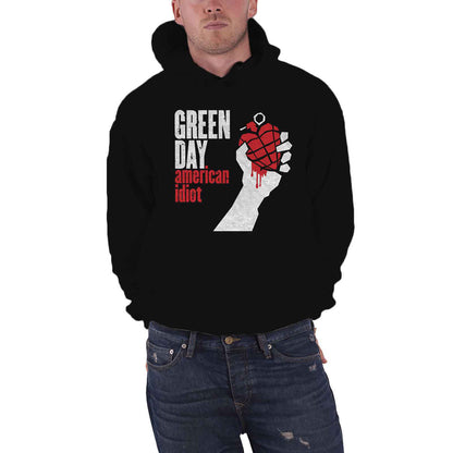 GREEN DAY - AMERICAN IDIOT - Pullover Hoodie Black