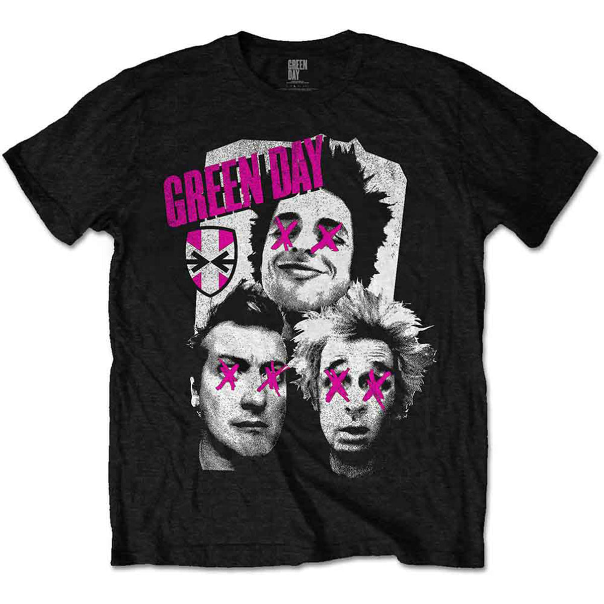 GREEN DAY - PATCHWORK - T-Shirt Black