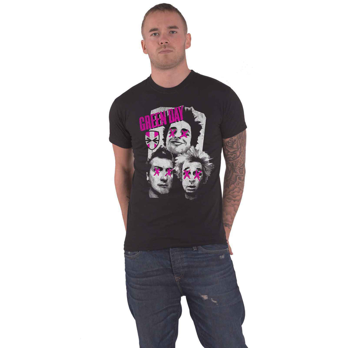 GREEN DAY - PATCHWORK - T-Shirt Black
