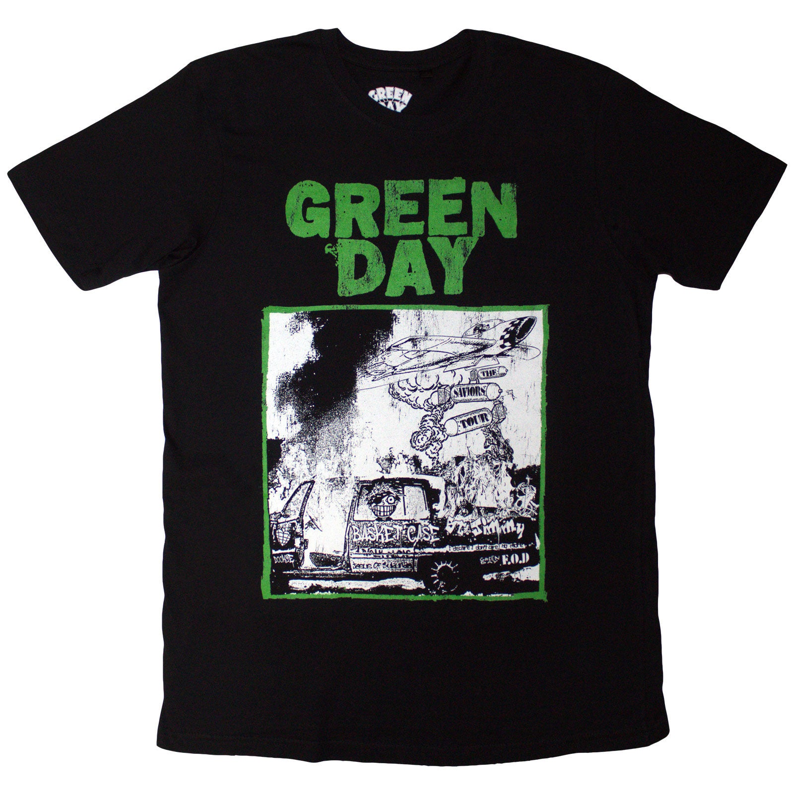 GREEN DAY - RIOT TRIO - T-Shirt Black