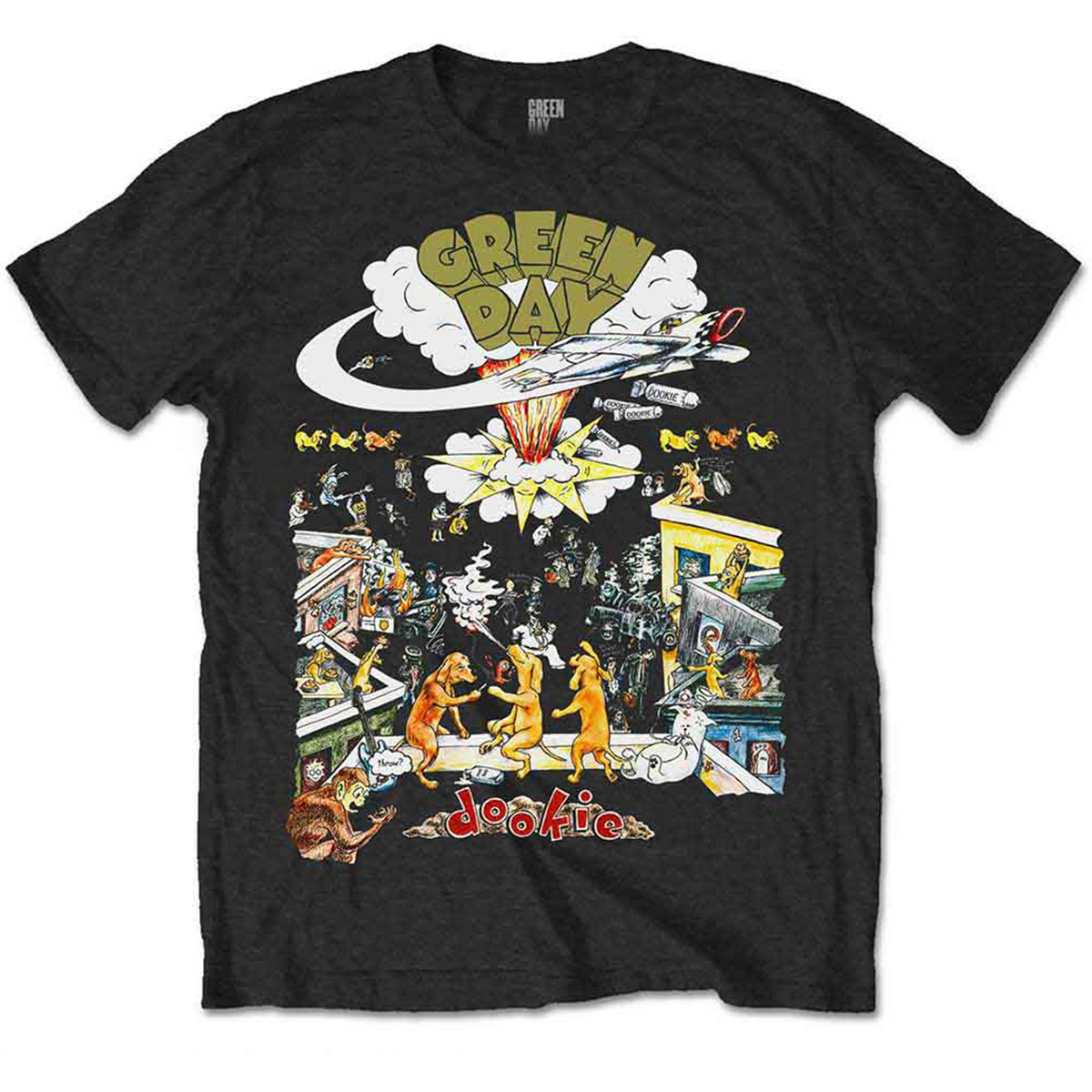 GREEN DAY - 1994 TOUR - T-Shirt Black