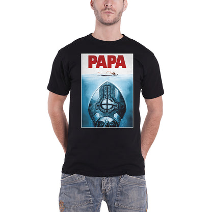 GHOST - PAPA JAWS - T-Shirt Black