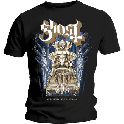 GHOST - CEREMONY & DEVOTION - T-Shirt Black