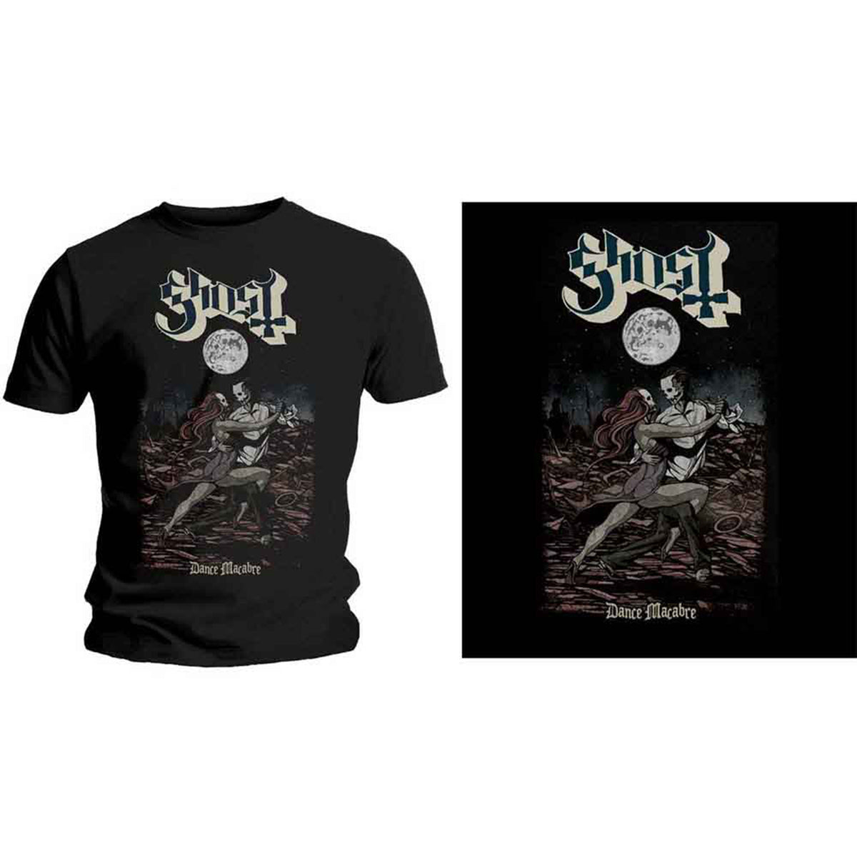 GHOST - DANCE MACABRE - T-Shirt Black