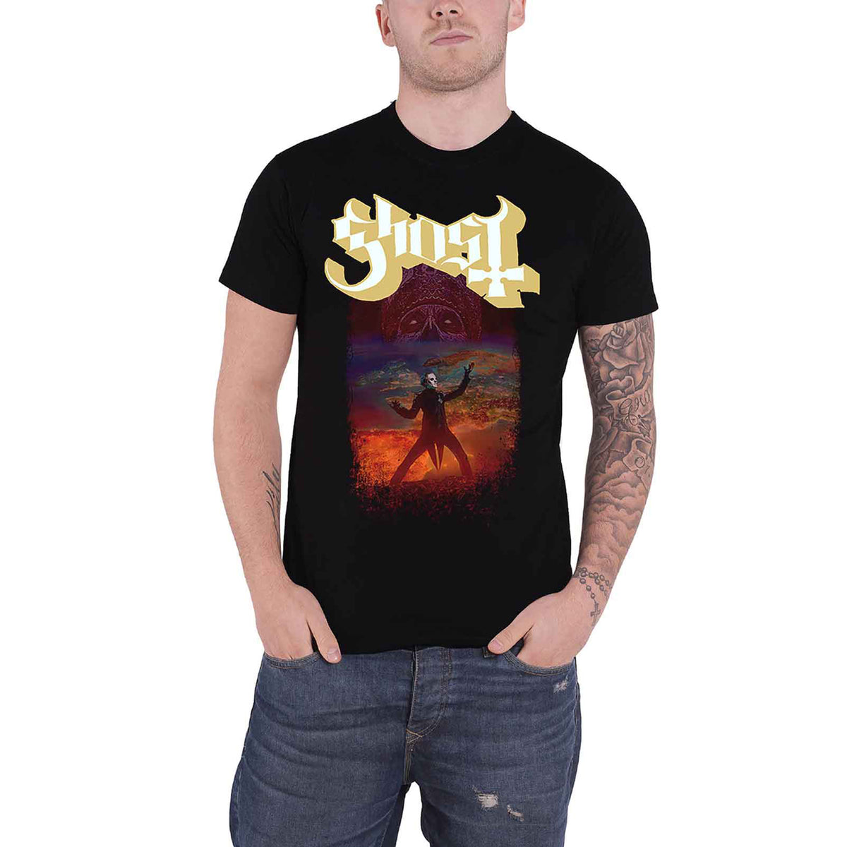 GHOST - EU ADMAT - T-Shirt Black