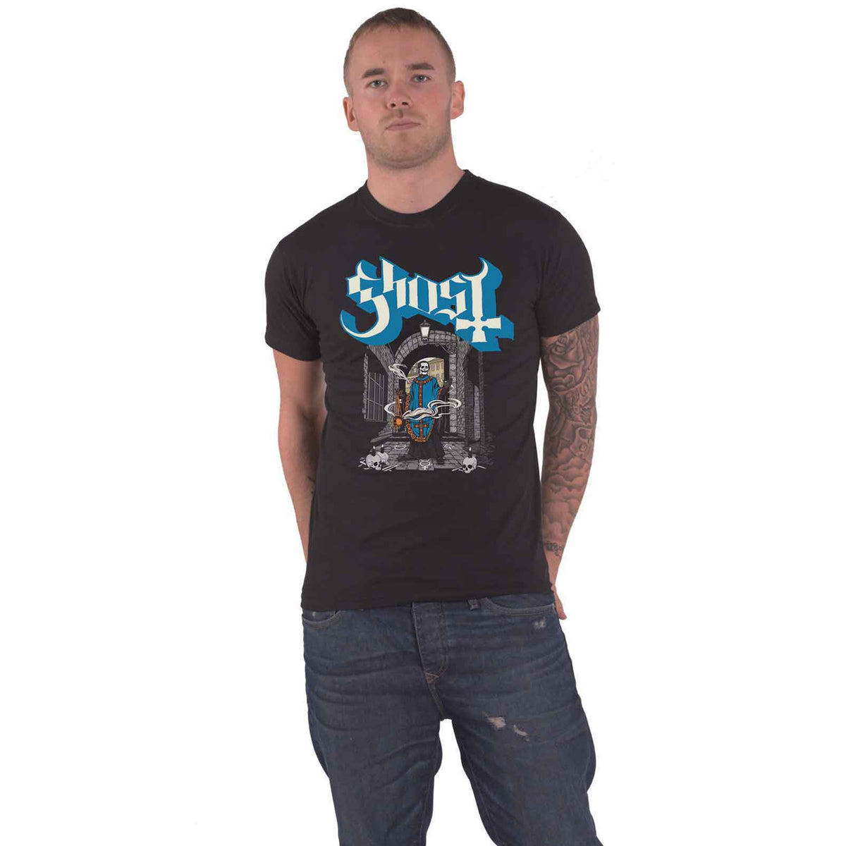 GHOST - INCENSE - T-Shirt Black