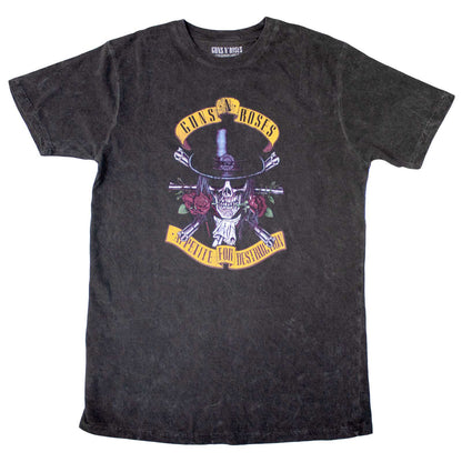 GUNS N ROSES - APPETITE WASHED - T-Shirt Black (Wash Collection)