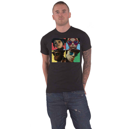 GORILLAZ - HUMANZ - T-Shirt Black