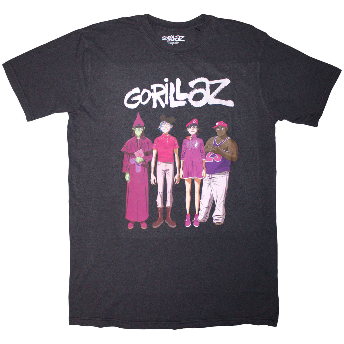 GORILLAZ - CRACKER ISLAND STANDING GROUP - T-Shirt Black