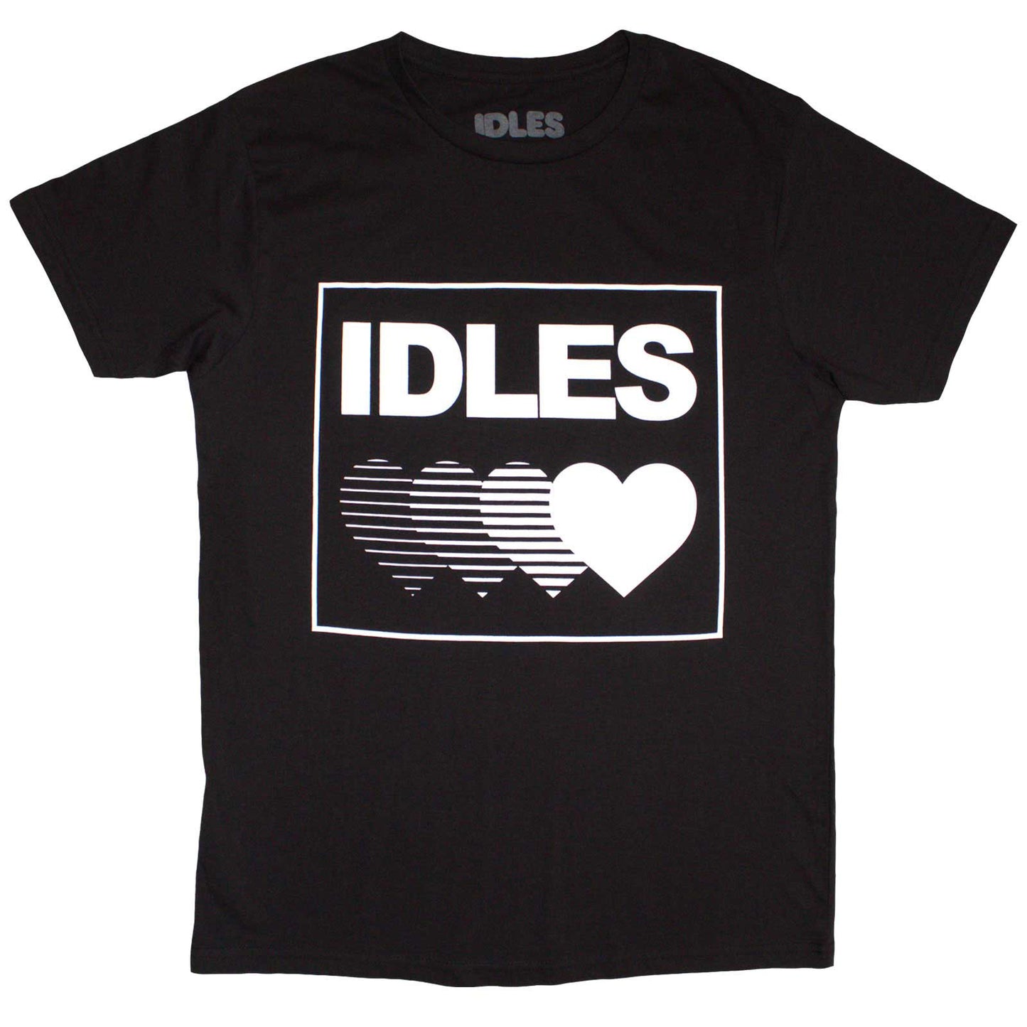 IDLES - GRADIENT HEART - T-Shirt Black