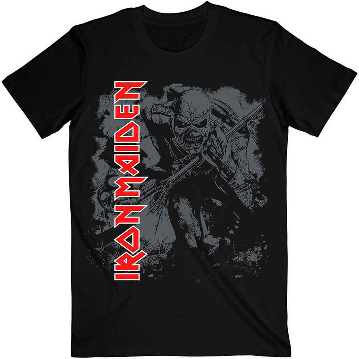 IRON MAIDEN - HI-CONTRAST TROOPER - T-Shirt Black