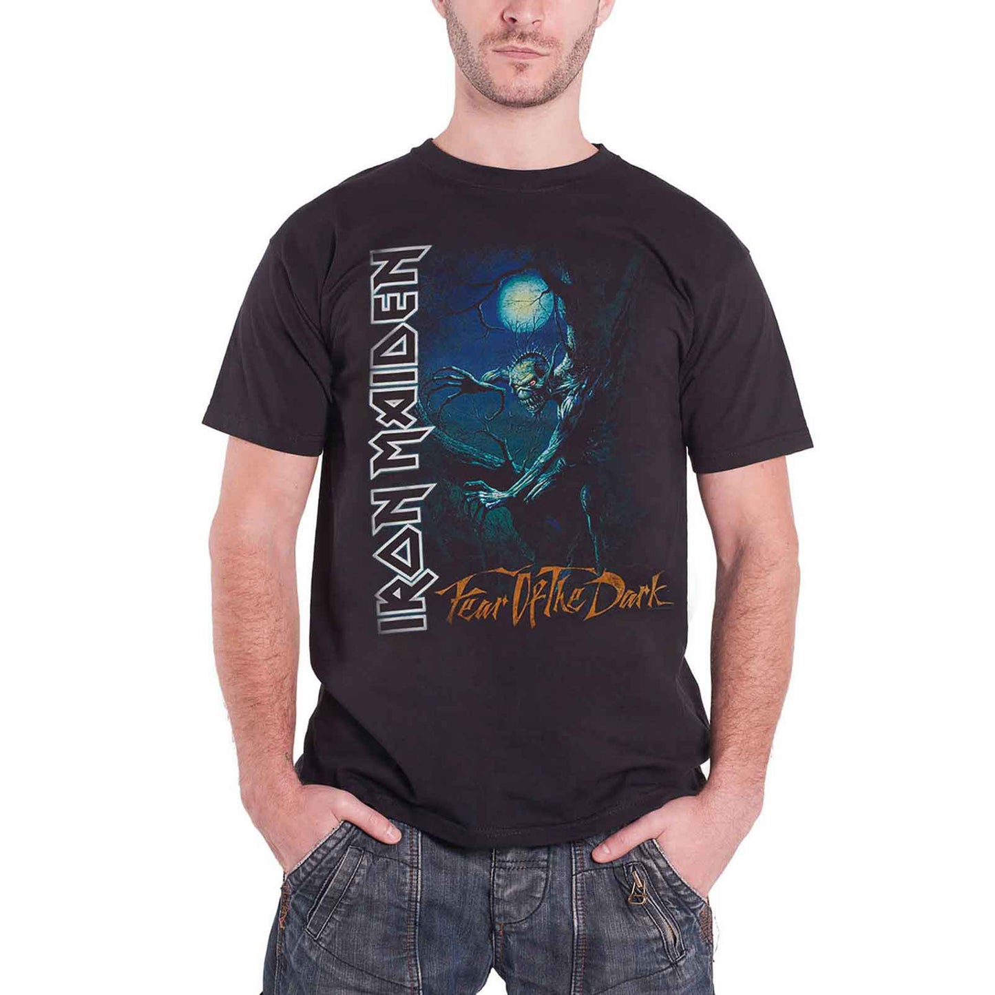 IRON MAIDEN - FEAR OF THE DARK TREE SPRITE - Camiseta Negro