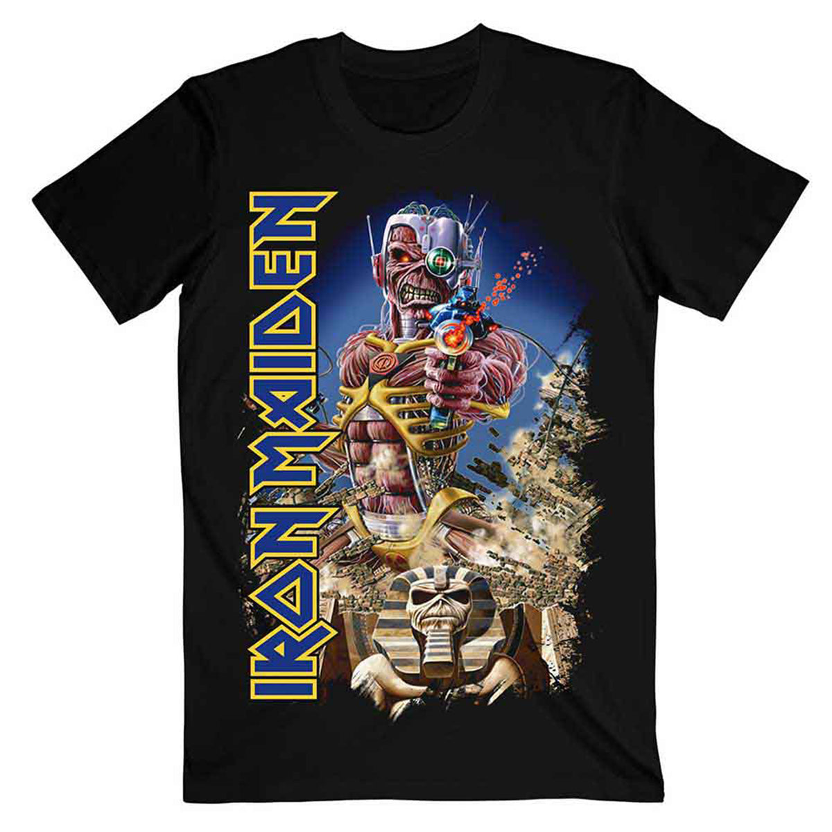 IRON MAIDEN - SOMEWHERE BACK IN TIME - T-Shirt Black