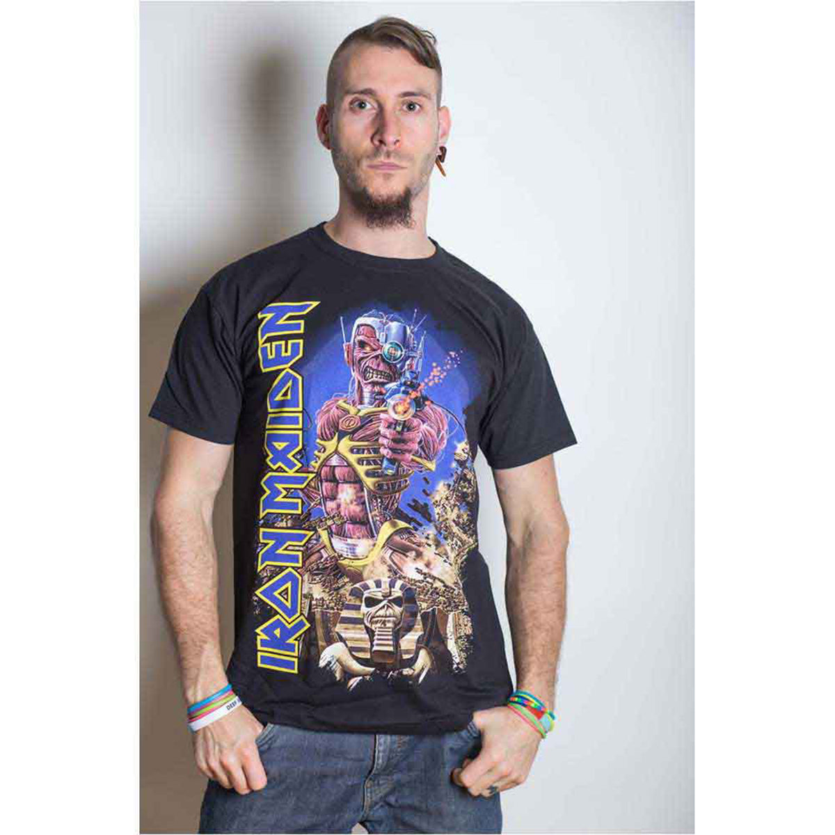 IRON MAIDEN - SOMEWHERE BACK IN TIME - T-Shirt Black