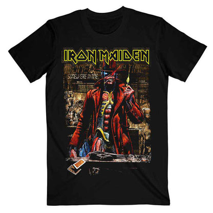 IRON MAIDEN - STRANGER SEPIA - T-Shirt Black
