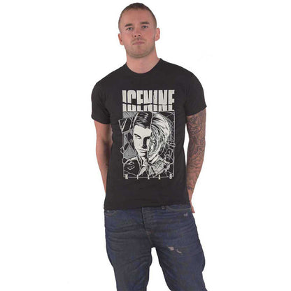 ICE NINE KILLS - SHOWER SCENE SPLIT FACE - T-Shirt Black