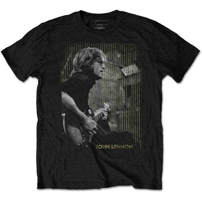 JOHN LENNON - GIBSON - T-Shirt Black