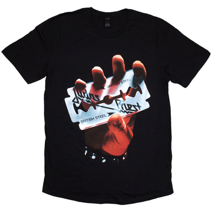 JUDAS PRIEST - BRITISH STEEL - Camiseta Negro
