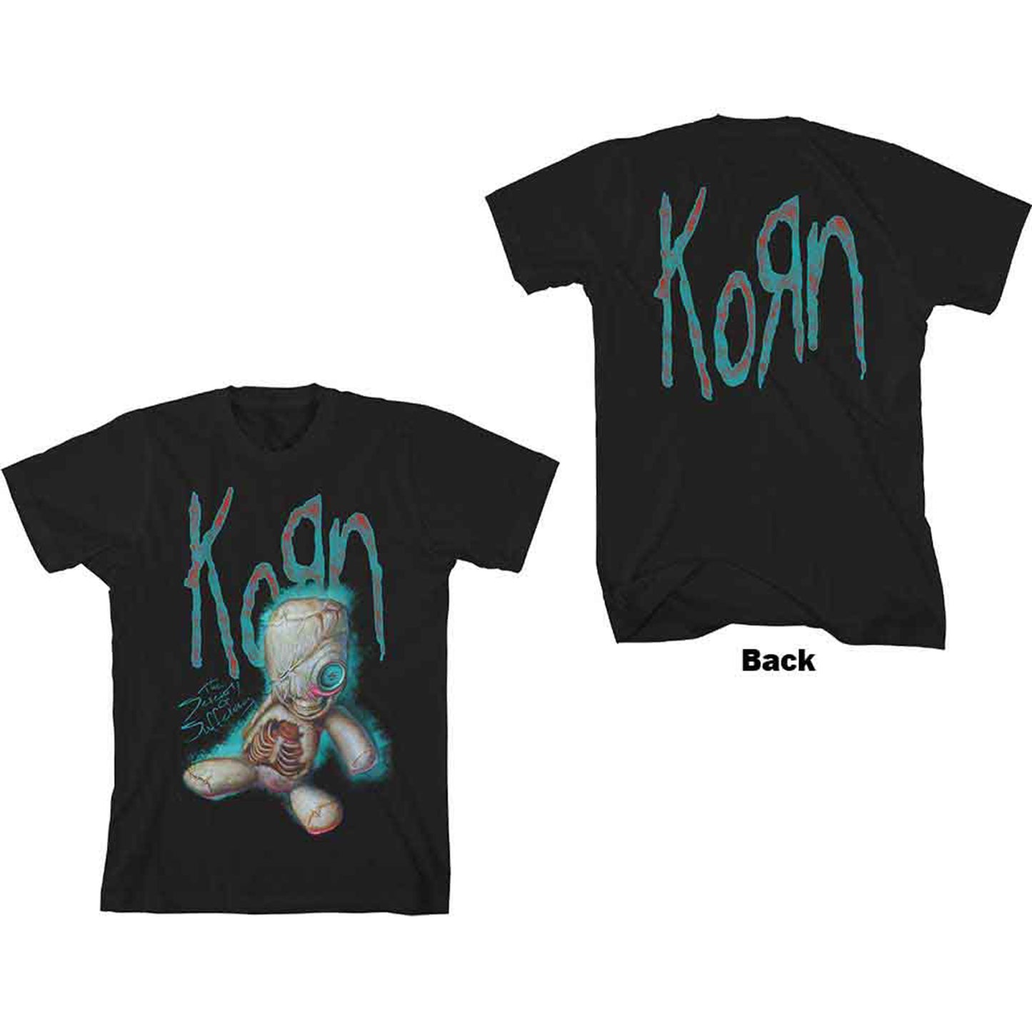 KORN - SOS DOLL - T-Shirt Black (Back Print)