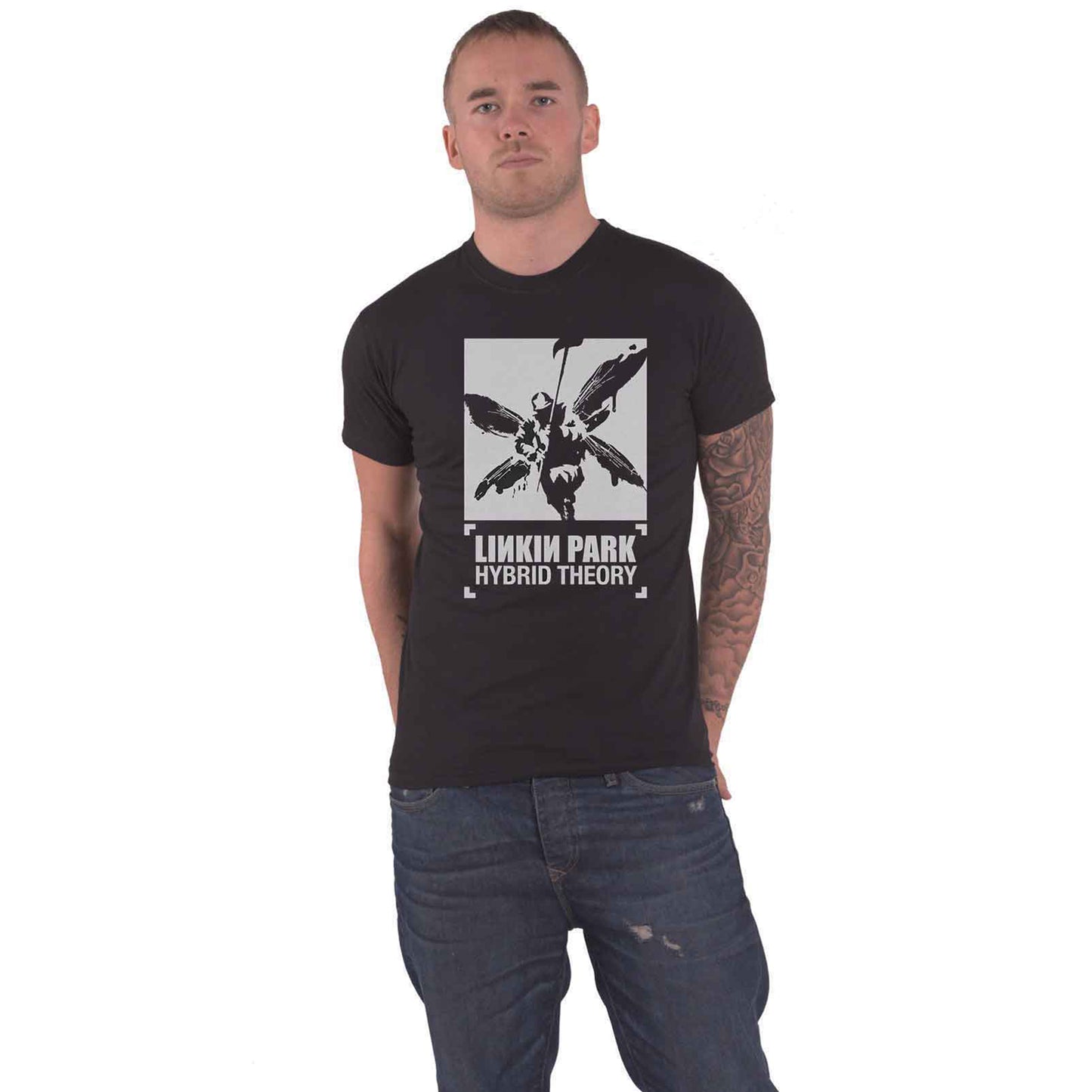 LINKIN PARK - SOLDIER HYBRID THEORY - T-Shirt Black