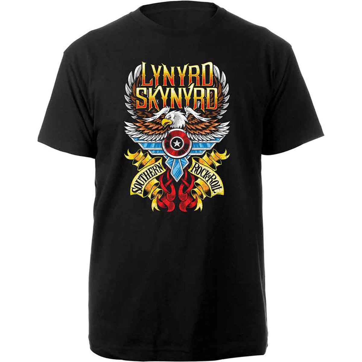 LYNYRD SKYNYRD - SOUTHERN ROCK & ROLL - T-Shirt Black