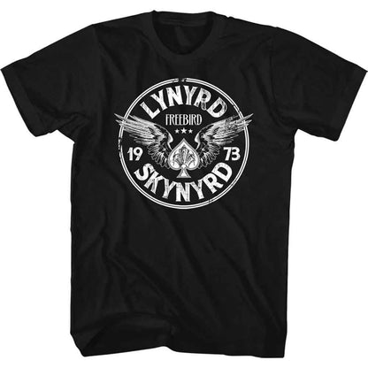 LYNYRD SKYNYRD - FREEBIRD '73 WINGS - T-Shirt Black
