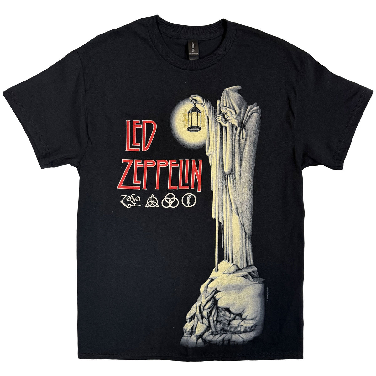 LED ZEPPELIN - HERMIT - T-Shirt Black
