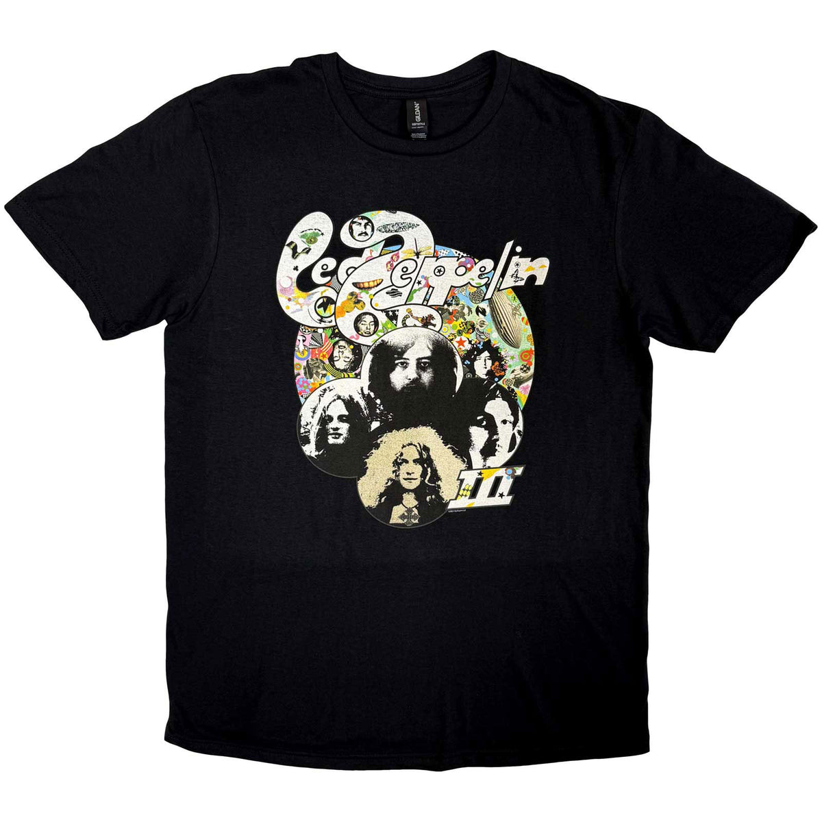 LED ZEPPELIN - PHOTO III - T-Shirt Black