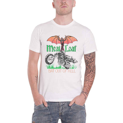 MEAT LOAF - BAT OUT OF HELL - T-Shirt White
